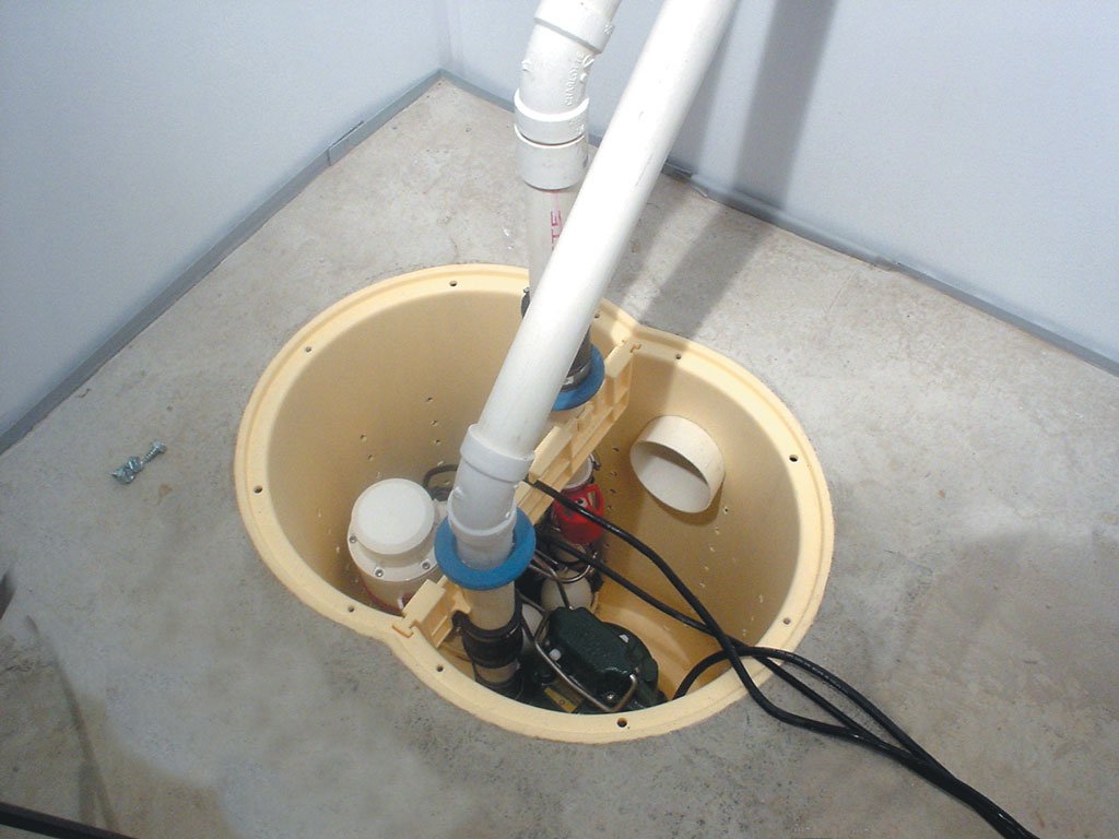 sump pump repair and replacement